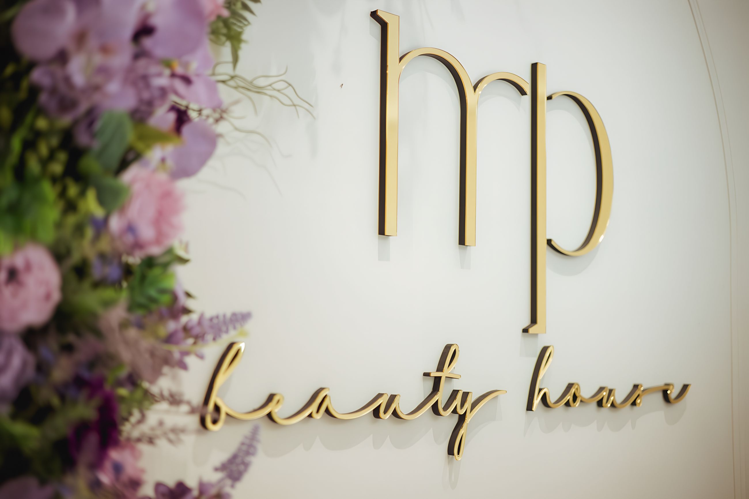 Letreiro MP Beauty House