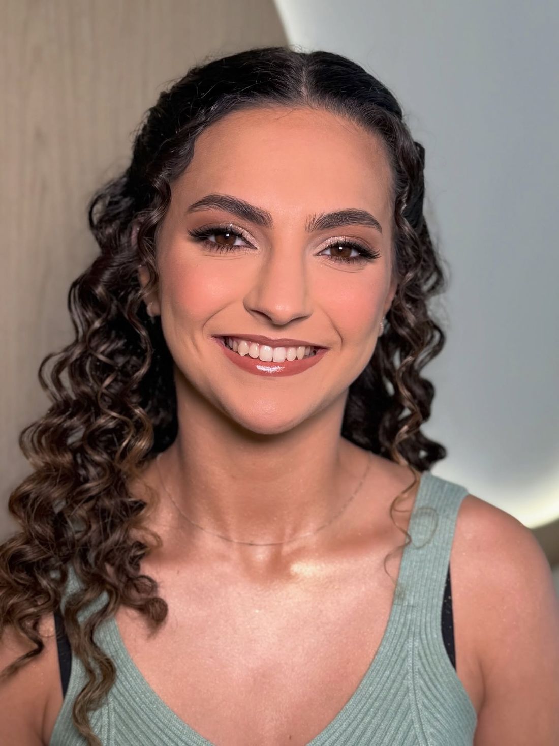 Cliente de cabelo cacheado
